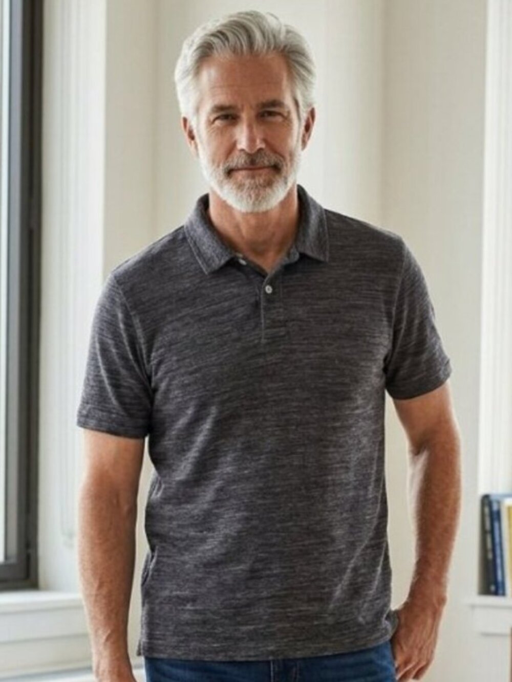 American Eagle Men's Flex Classic Fit Polo